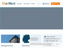 Tablet Screenshot of m-wert.de